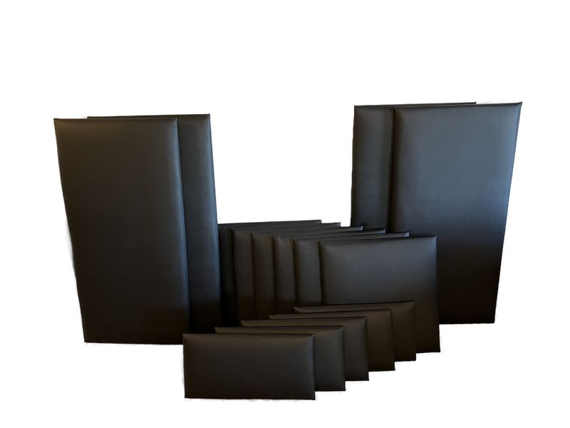Shank Pro 2x4 black tufted wall panel